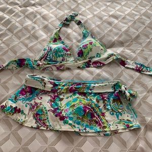 Tommy Bahama swim suit small top medium bottom